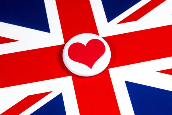 Love the United Kingdom — Stock Photo, Image