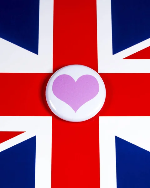 Love the United Kingdom — Stock Photo, Image