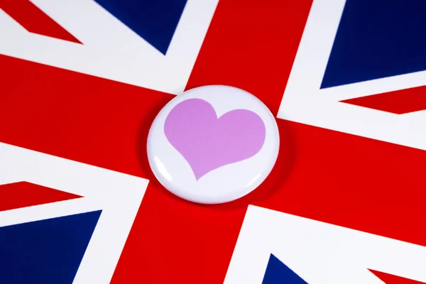 Love the United Kingdom — Stock Photo, Image