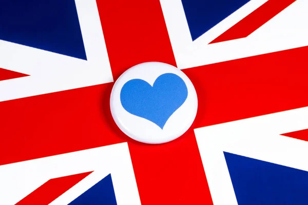 Любите Великобританию — стоковое фото