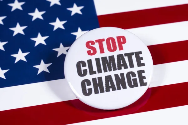 Zatrzymanie zmian klimatycznych w USA — Zdjęcie stockowe