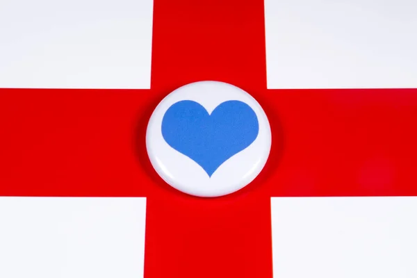 Любить Англию — стоковое фото