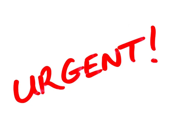 URGENT! — Stock Photo, Image