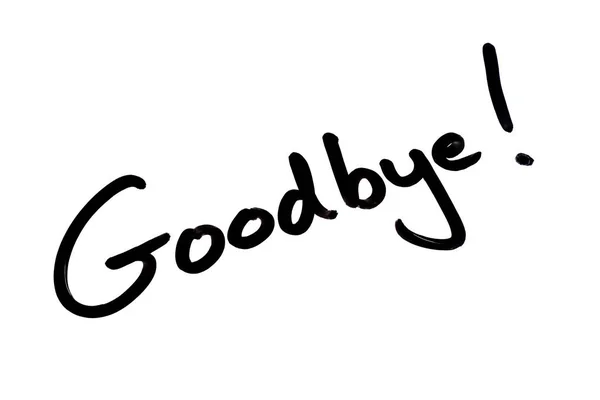 Goodbye! — Stock fotografie