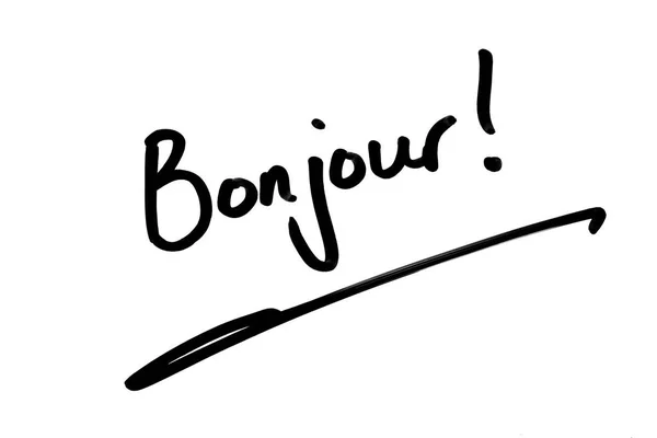 Bonjour! — Stock Photo, Image