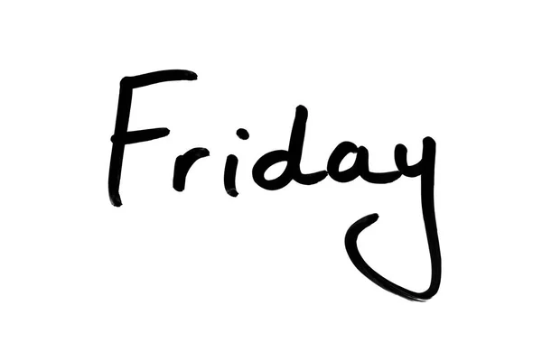 Friday — Stock Photo, Image
