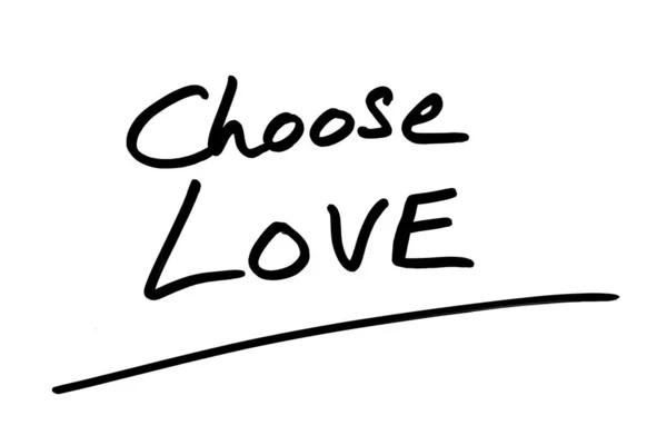 Escolher o amor — Fotografia de Stock