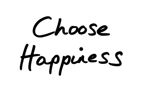 Вибрати щастя — стокове фото