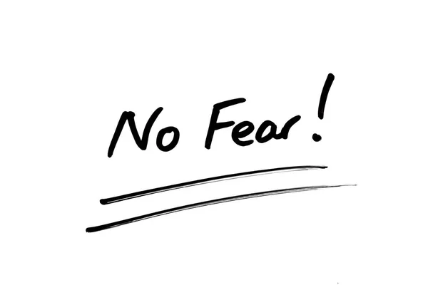 No Fear! — Stock Photo, Image