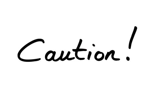 Caution! — Stock Photo, Image