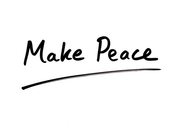 Make Peace — Stock Photo, Image