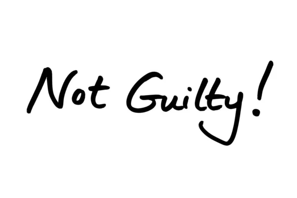 Not Guilty — Stock Photo, Image