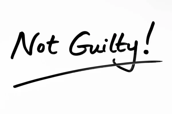 Not Guilty — Stock Photo, Image