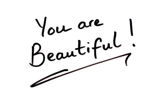 Tu és linda. — Fotografia de Stock