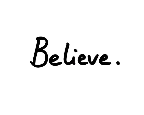 Believe — Stock Photo, Image
