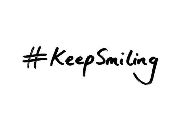 Hashtag Gardez le sourire — Photo