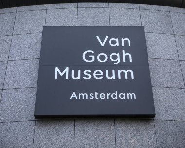 Van Gogh Museum in Amsterdam clipart