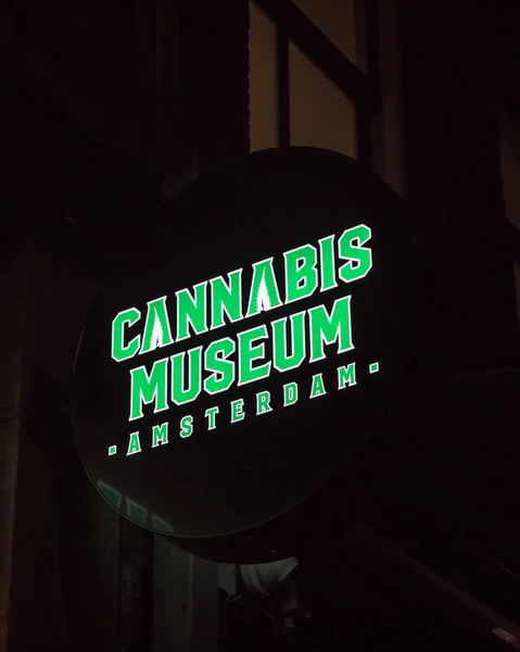 Cannabis-Museum in Amsterdam — Stockfoto