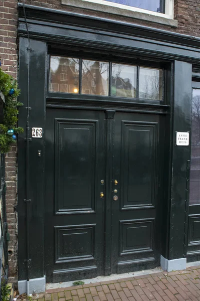 Anne Frank House in Amsterdam — Stock Photo, Image