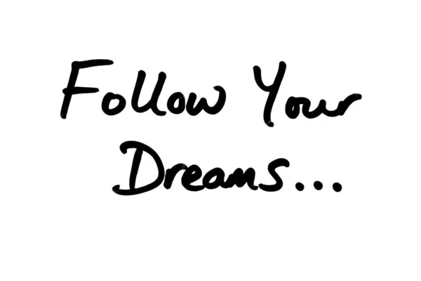 Následuj své sny — Stock fotografie
