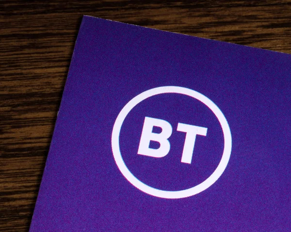 Logo BT — Foto de Stock