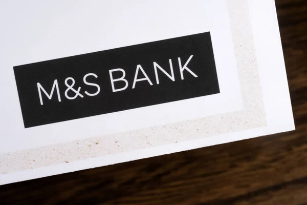 M & S Bank Logo — стоковое фото