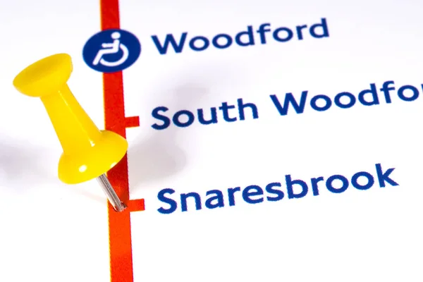 Estación de Snaresbrook en el metro de Londres —  Fotos de Stock