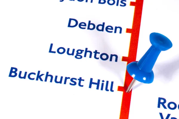 Estación de Buckhurst Hill en el metro de Londres —  Fotos de Stock