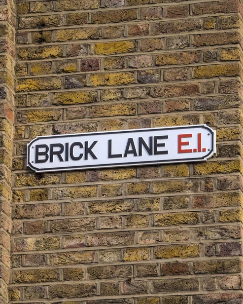 Brick Lane in London — Stock Photo, Image