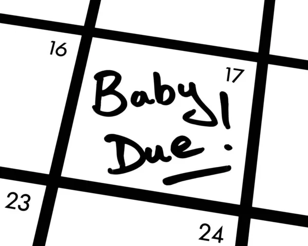 Baby Due! — Stock Photo, Image