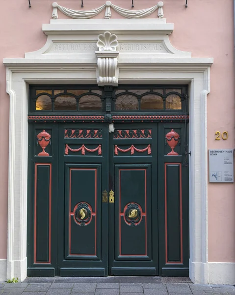 Bonn Germany February 17Th 2020 Entrance Historic Beethoven Haus Beethoven — Stok fotoğraf