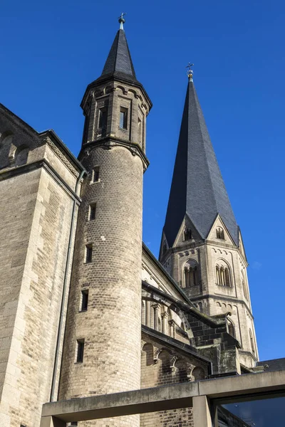 Vista Deslumbrante Bonn Minster Também Conhecida Como Munster Bonner Munster — Fotografia de Stock