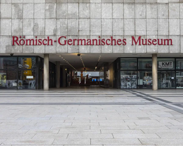 Cologne Germany February 19Th 2020 Exterior Romisch Germanisches Museum City — Stock Photo, Image