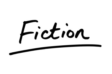 Beyaz bir arkaplanda el yazısıyla yazılmış Kurgu kelimesi.