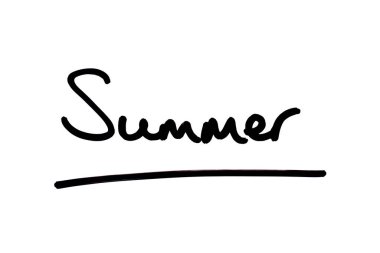 Beyaz bir arkaplanda el yazısı.