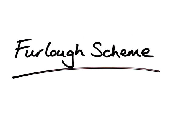 Furlough Scheme handwritten on a white background.
