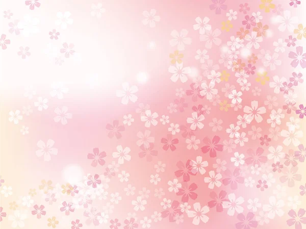 Kirschblüte Hintergrund 5 — Stockvektor