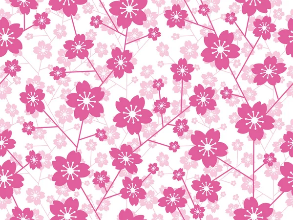 A Cherry Blossom Vector Background illustration 2