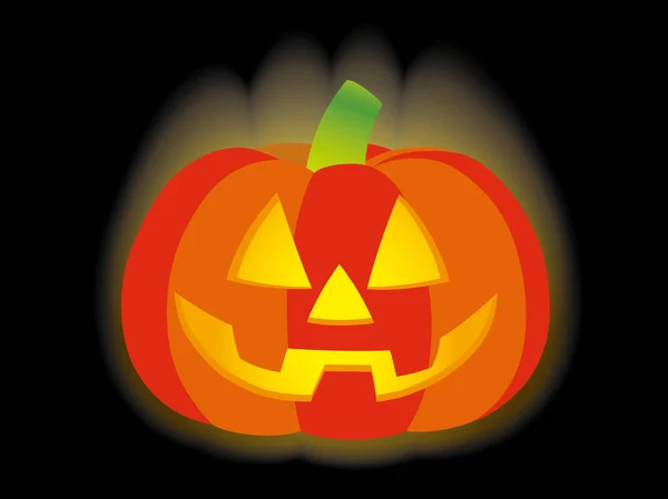 Una ilustración vectorial Jack-o-lantern . — Archivo Imágenes Vectoriales