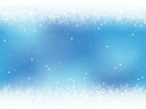 A seamless snowflakes background illustration. — Stock Vector