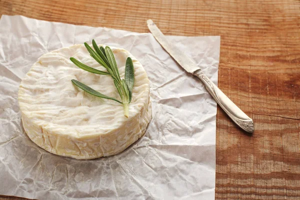 Queso con brie de moho — Foto de Stock