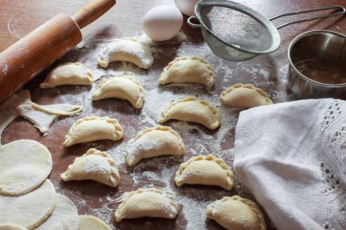 Evde öğle veya akşam yemeği için lezzetli köfte