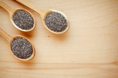 Sağlıklı Chia tohum.