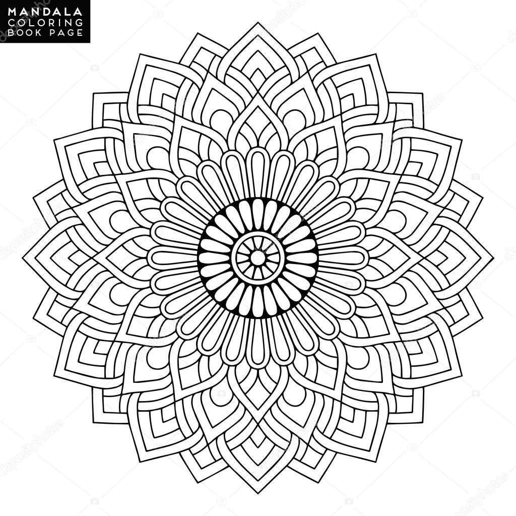 Download Flower Mandala. Vintage decorative elements. Oriental pattern, vector illustration. Islam ...