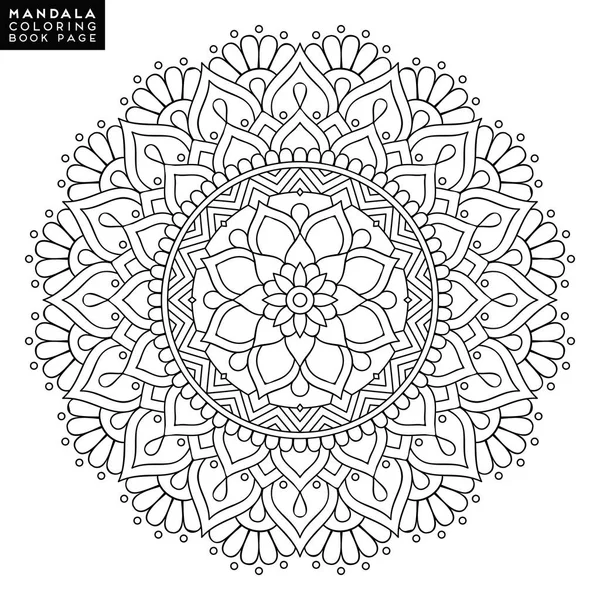 Vektör Hintli Mandala