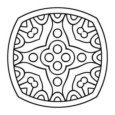 Vektör Arabesk süsleme