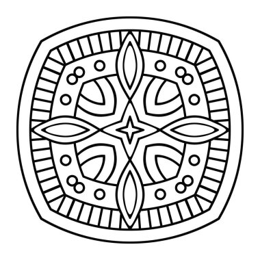 Vektör Arabesk süsleme