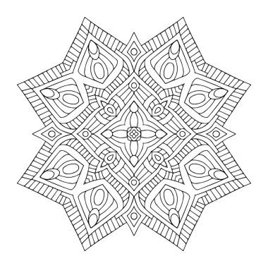 Vektör Arabesk süsleme