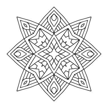 Vektör Arabesk süsleme