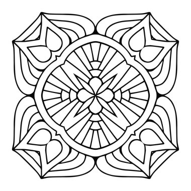 Vektör Arabesk süsleme